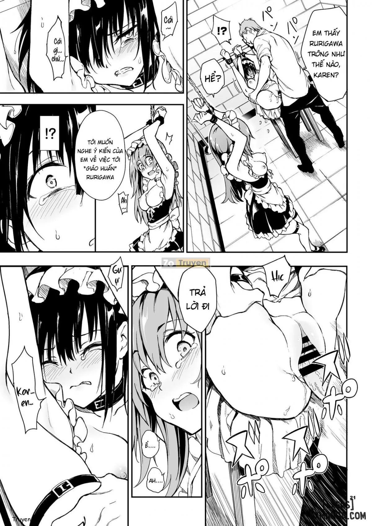 hentai Maid Kyouiku -Botsuraku Kizoku Rurikawa Tsubaki Chap 6