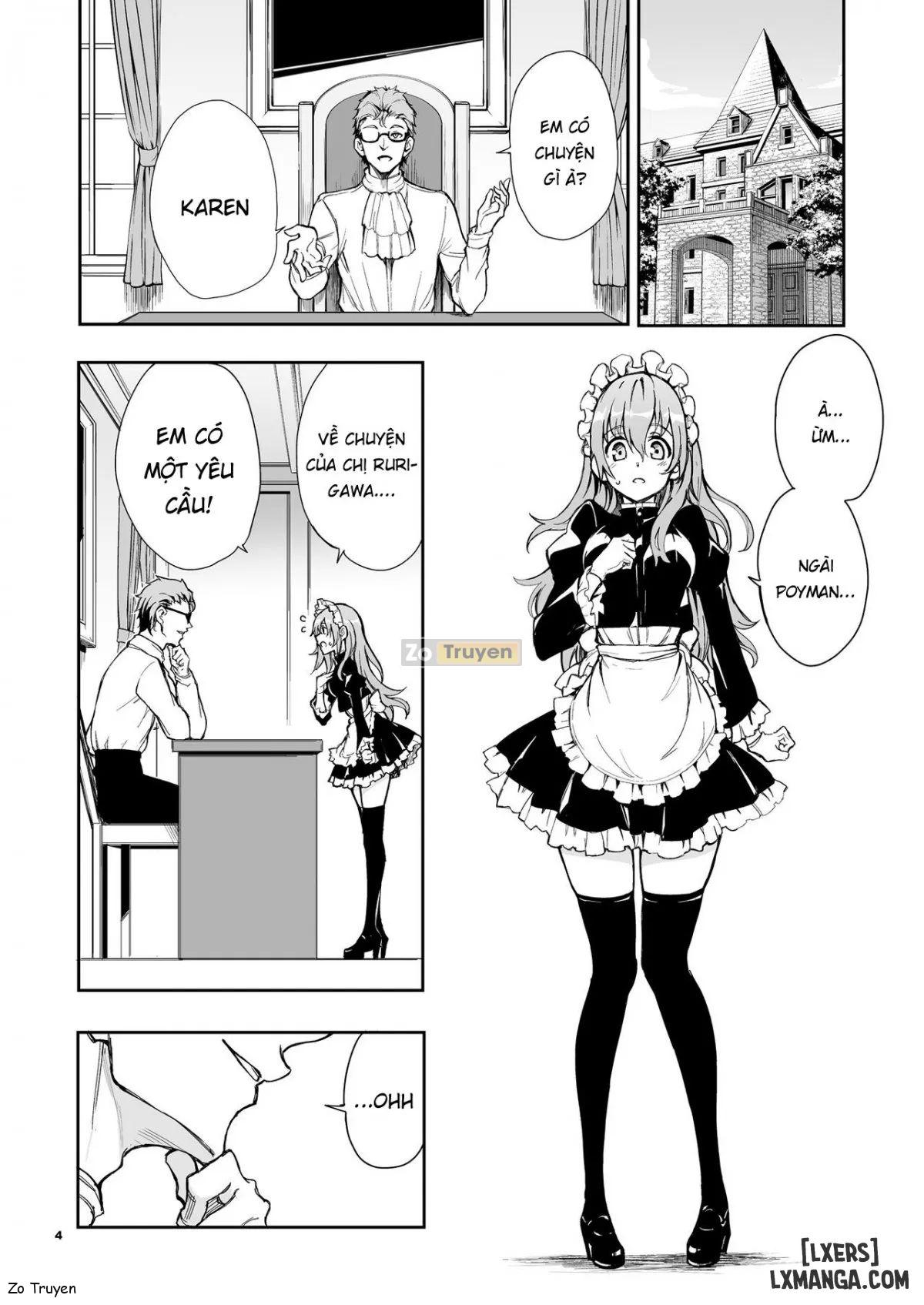 hentai Maid Kyouiku -Botsuraku Kizoku Rurikawa Tsubaki Chap 6