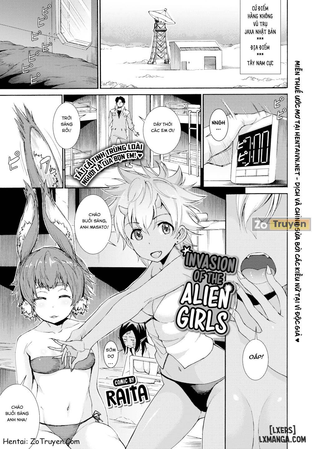 read hentai Invasion of the Alien Girls oneshot