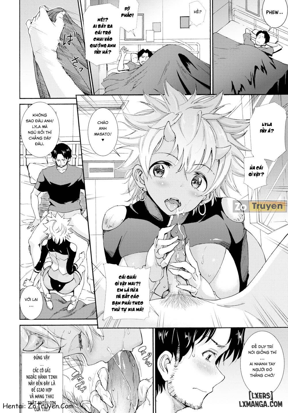 read hentai Invasion of the Alien Girls oneshot